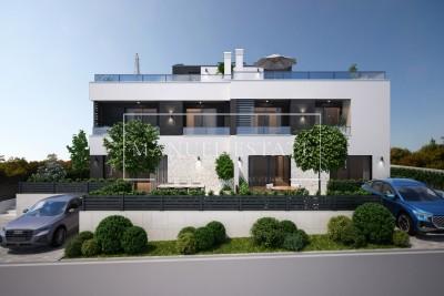 BEAUTIFUL MODERN SEMI-DETACHED HOUSE 171 M² WITH ROOF TERRACE IN POREČ - 2KM FROM THE SEA, ISTRIA! - under construction