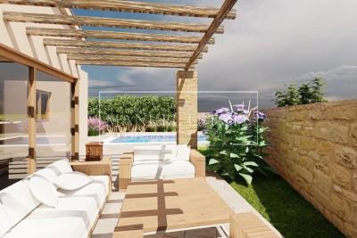 MODERN SINGLE-STORY HOUSE WITH 2 BATHROOMS AND 2 BEDROOMS WITH POOL – ISTRIA, NOVIGRAD!